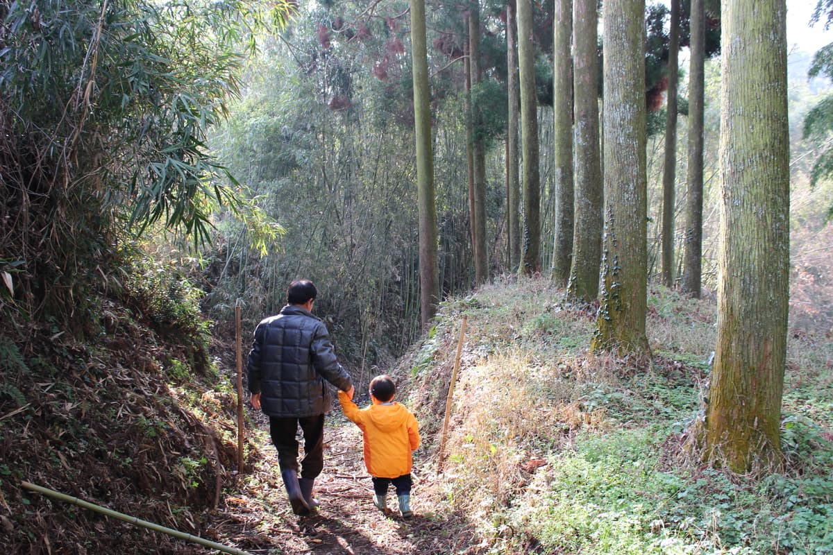 切り開き始めた頃